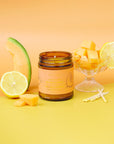 Bougie de soja au melon et au citron