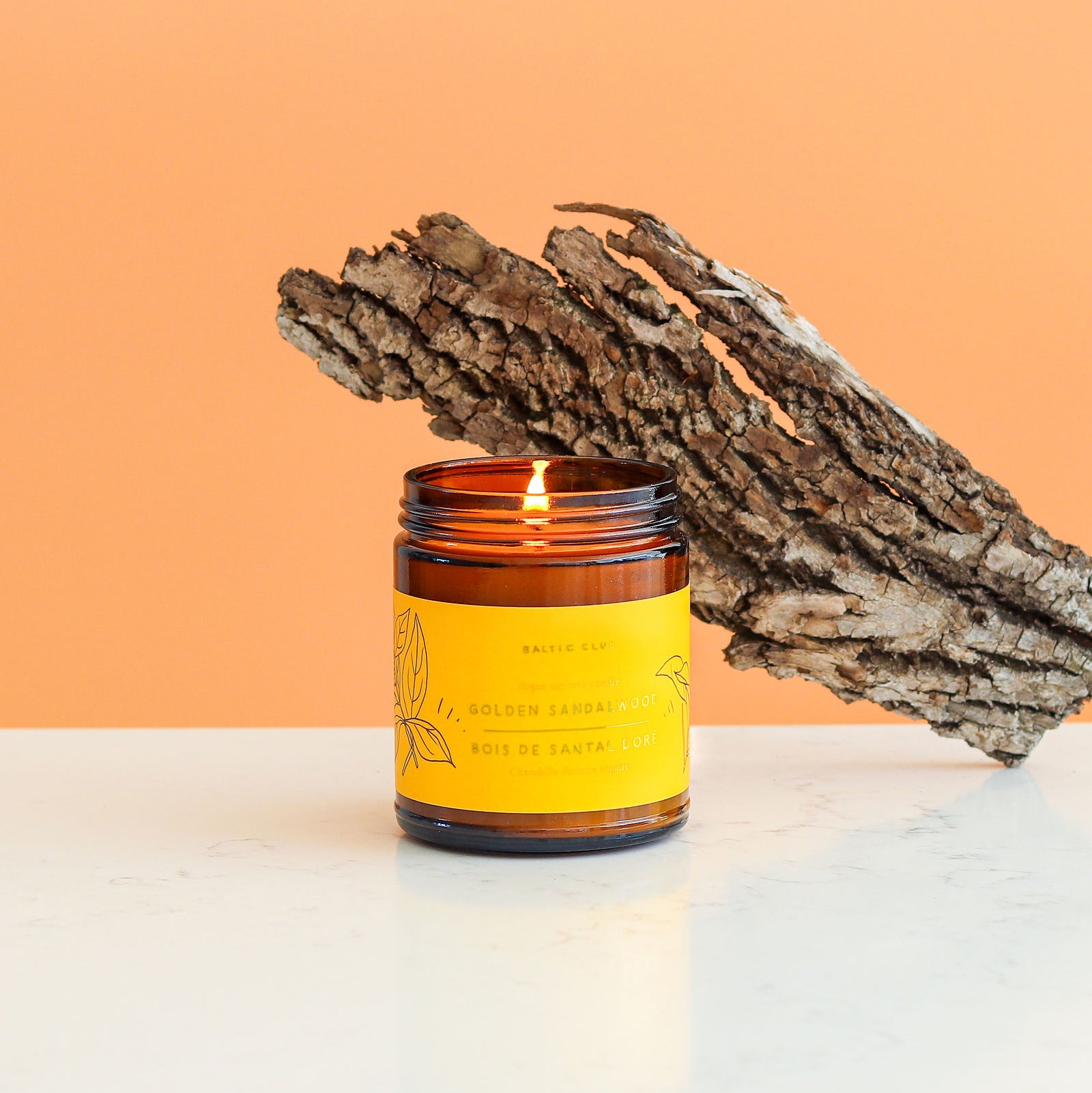 Golden Sandalwood Candle