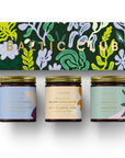 Coffret cadeau bougies - Collection Fraîcheur