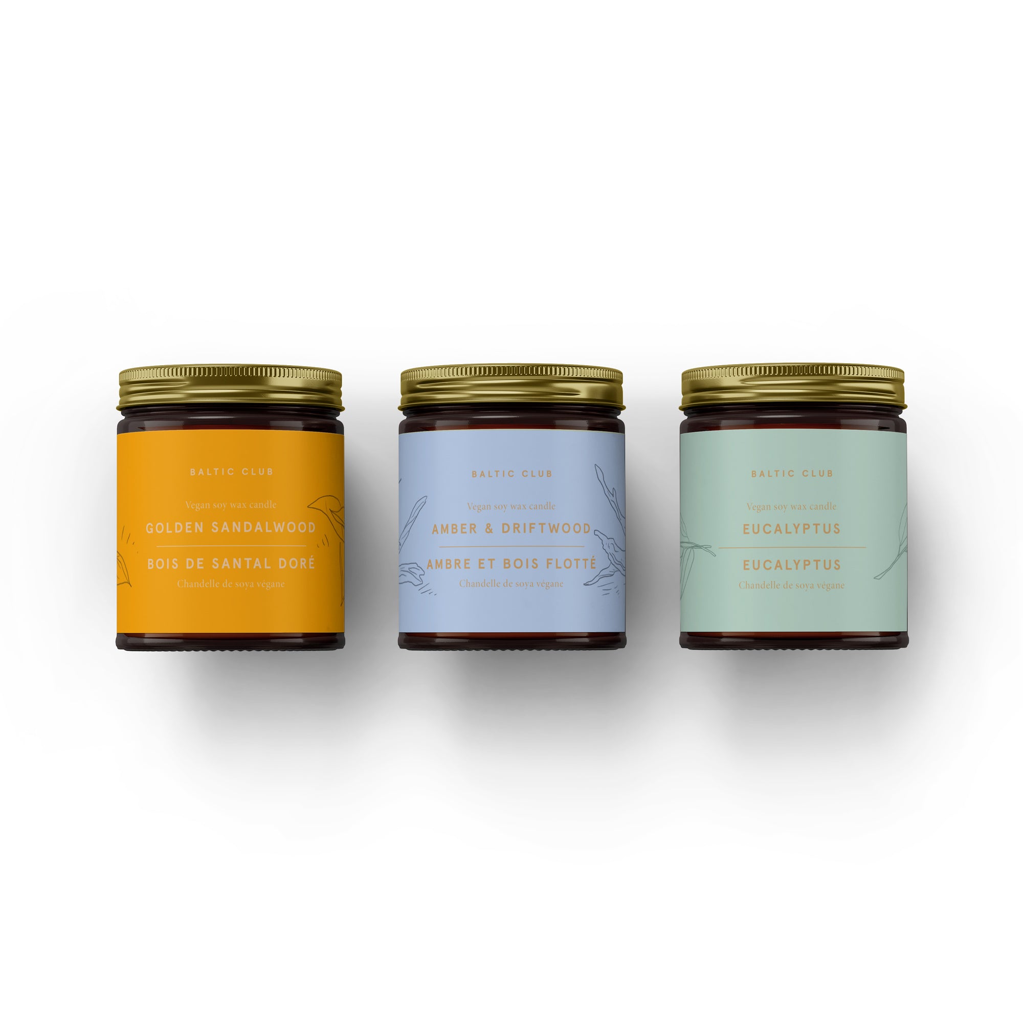 3 Candles Bundle - Fresh