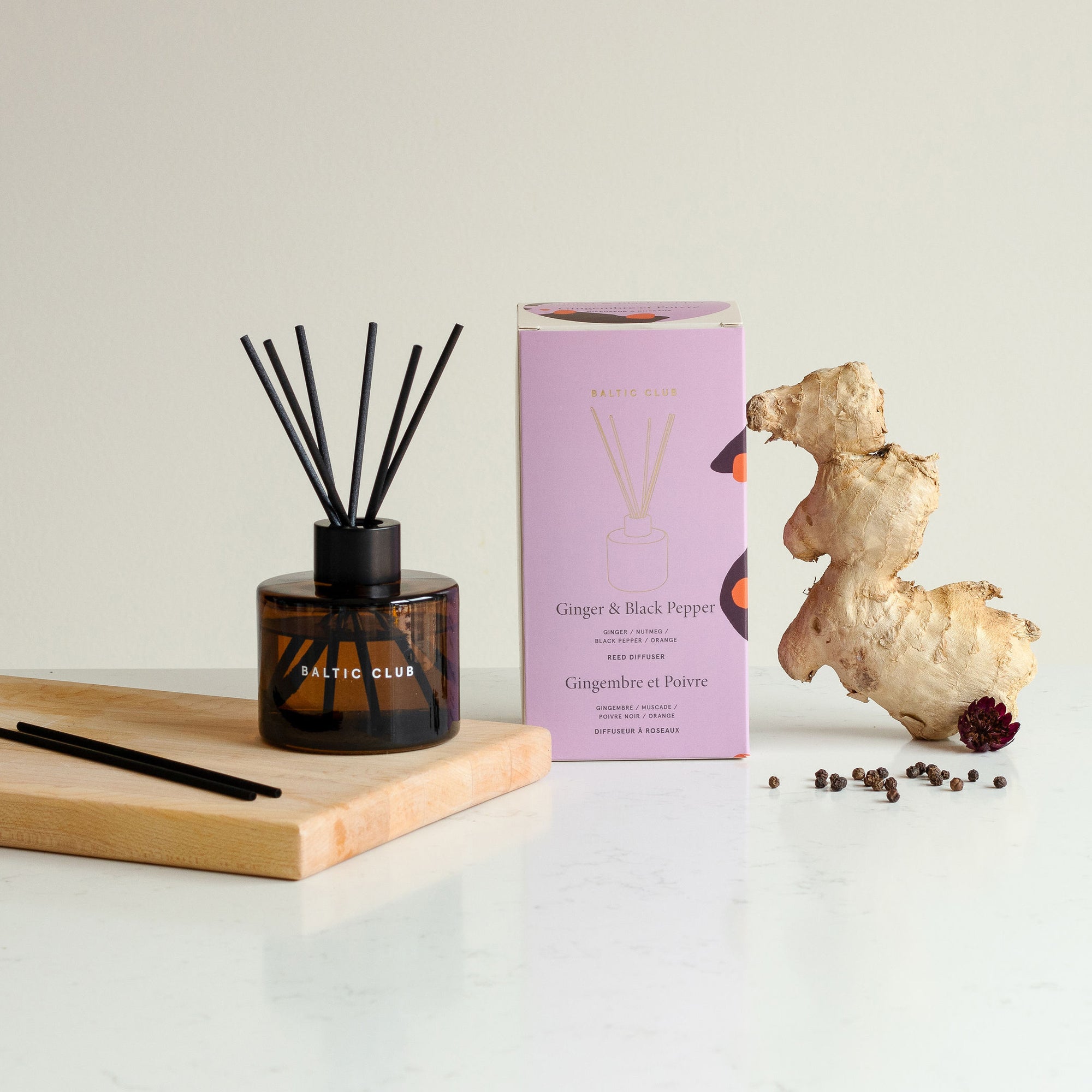 Ginger & Black Pepper Fragrance Set