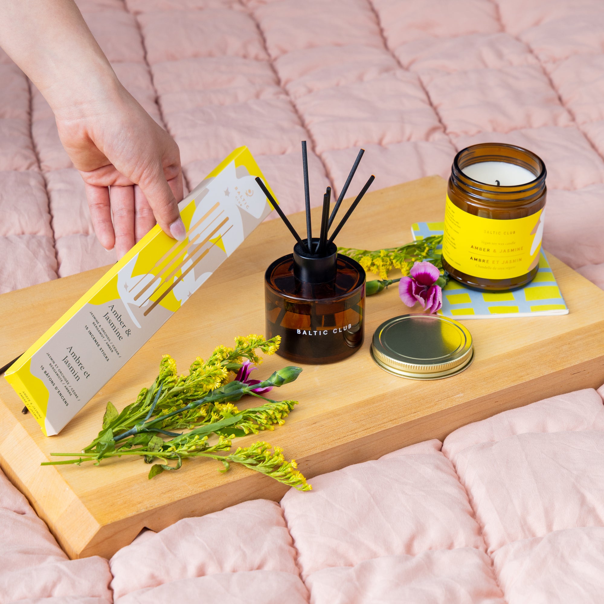 Amber & Jasmine Fragrance Set