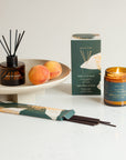 Chandelle Sapin Blanc et Pêche