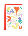 Bouquet Happy Birthday Greeting Card