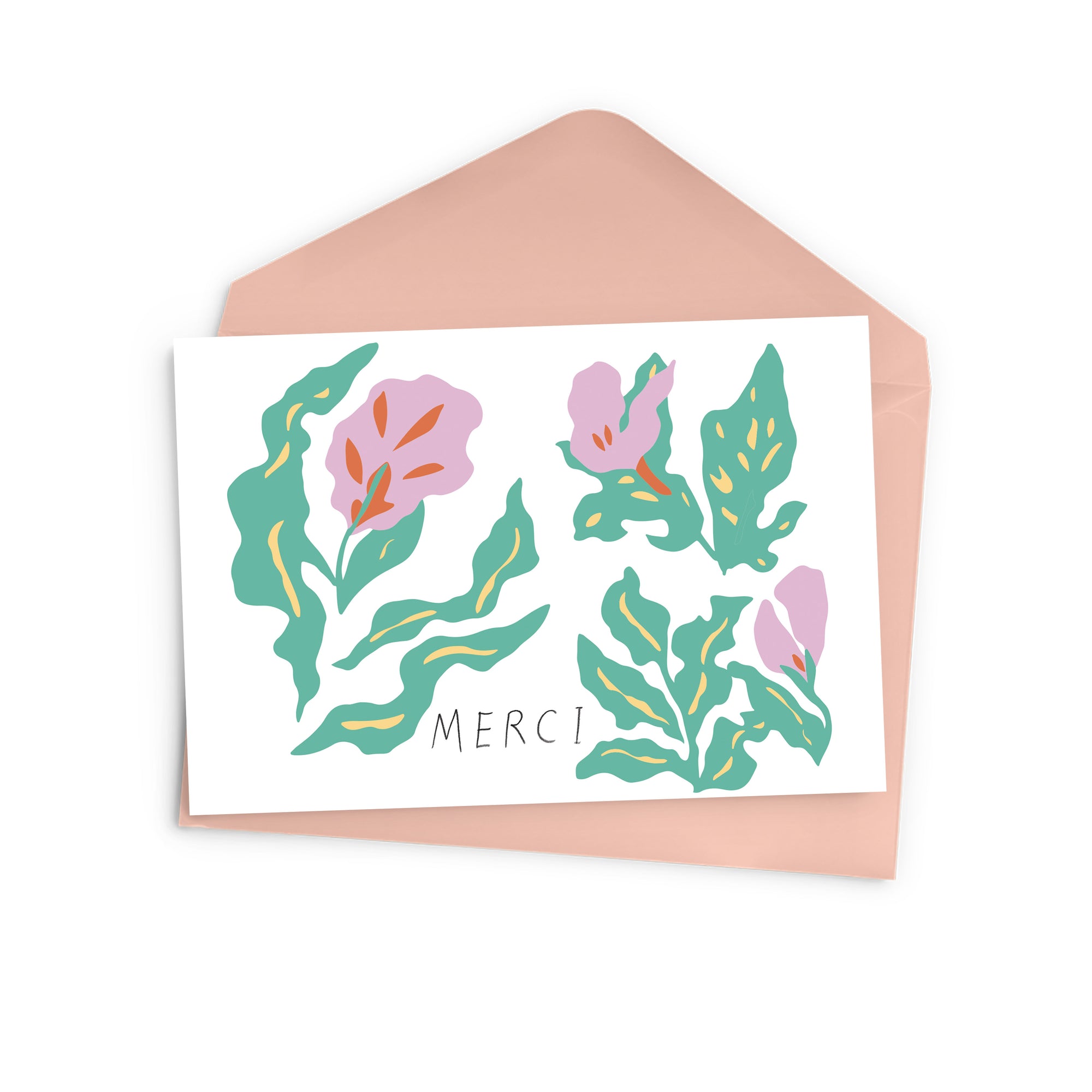 Thank You Lagoon Greeting Card