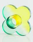 Daisy Duotone Acrylic Candlestick holder