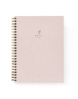 Rosewater Cloth Spiral Notebook