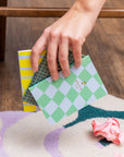 Trio de carnets de poche Damiers