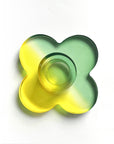 Daisy Duotone Acrylic Candlestick holder