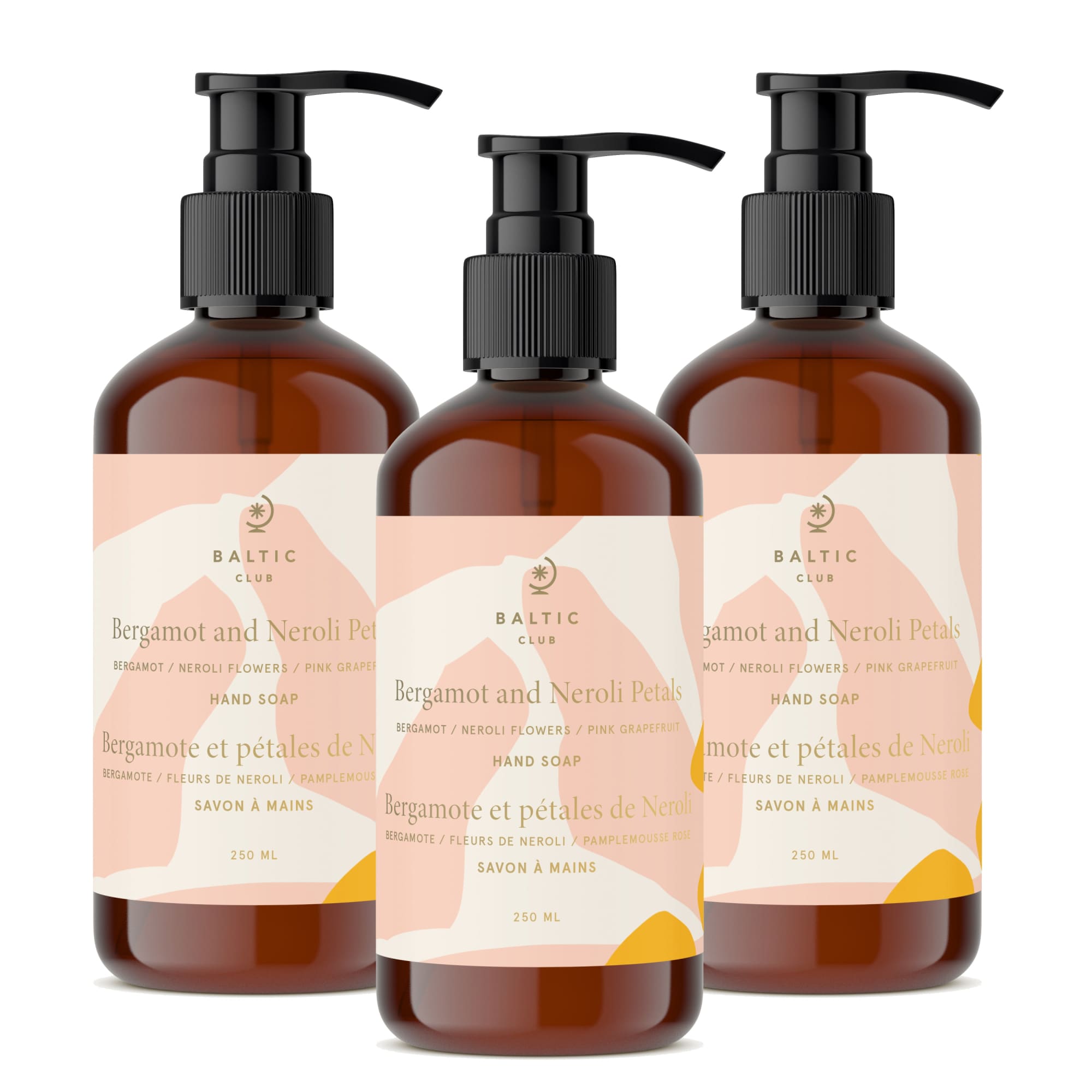 Bergamot and Neroli Petals Hand Soap Bundle | The Baltic Club