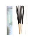Mist & Moss Incense Sticks box of 15, seen from above