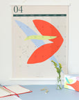 Large Monthly Undated Wall Calendar Bouquet | The Baltic Club
