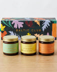 Mini Candle Trio Citrina - Gift set - Baltic Club