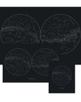 Sky Map Art Print | The Baltic Club