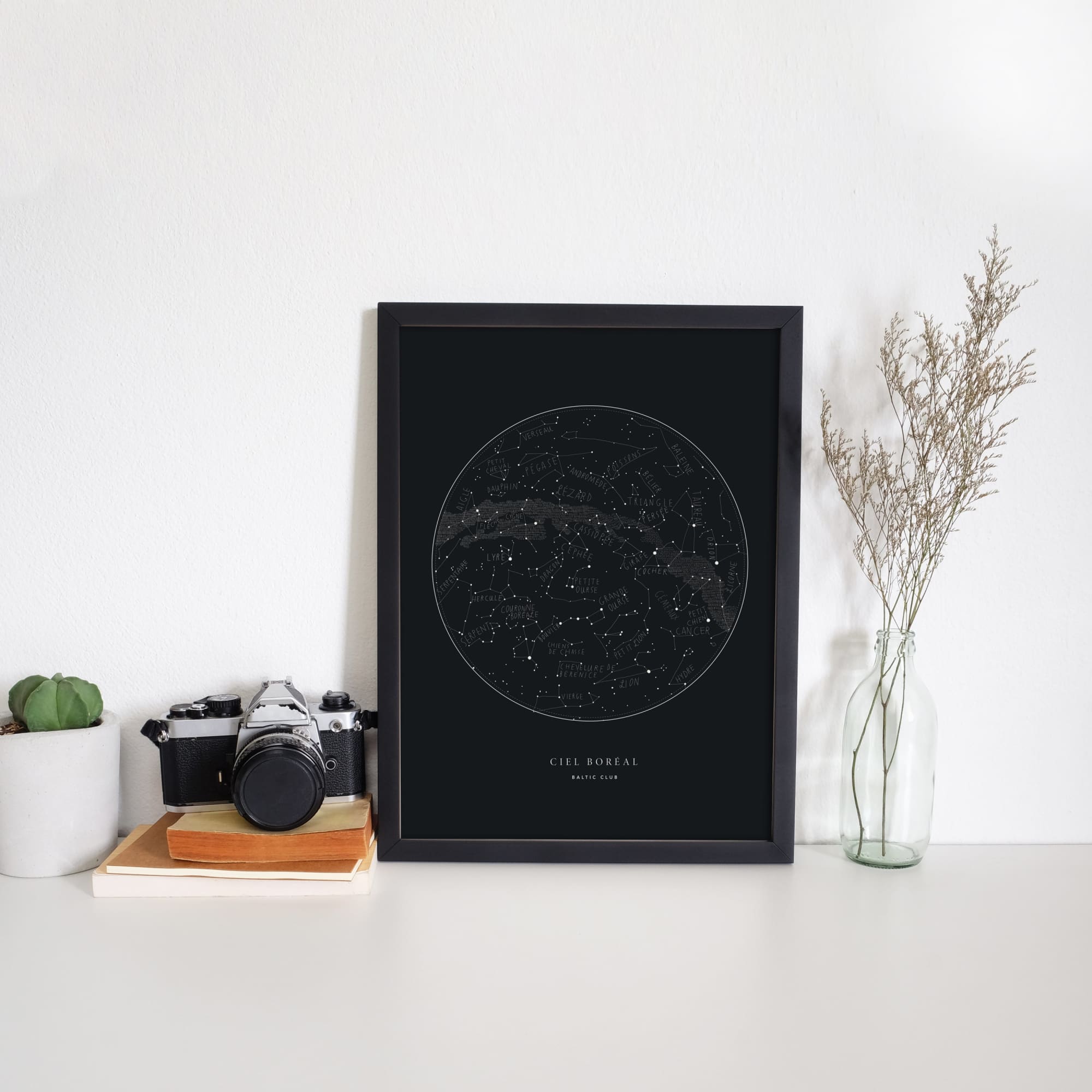 Sky Map Art Print | 8 x 10 | The Baltic Club