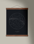 Sky Map Art Print - Baltic Club