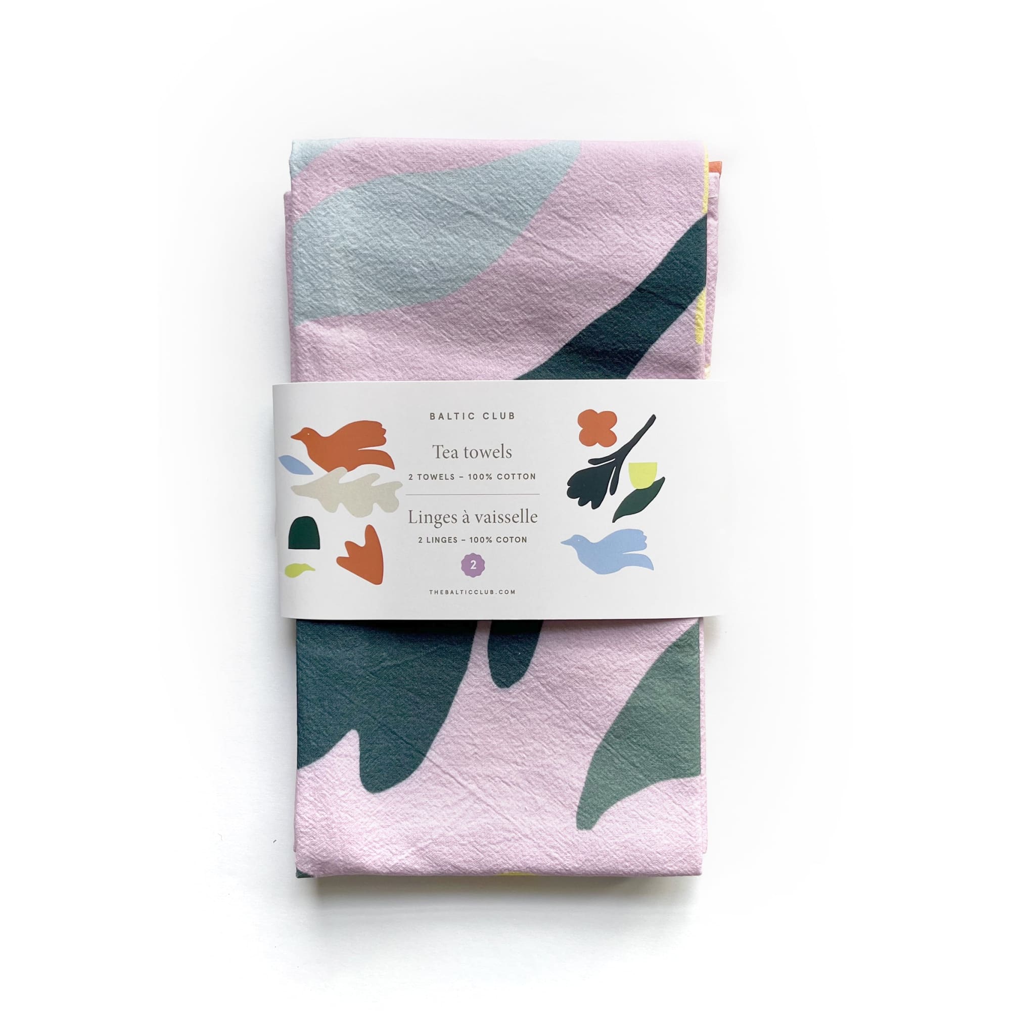 Tea Towel Duo - Garden | The Baltic Club