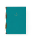 Teal Spiral Cloth Notebook - Baltic Club
