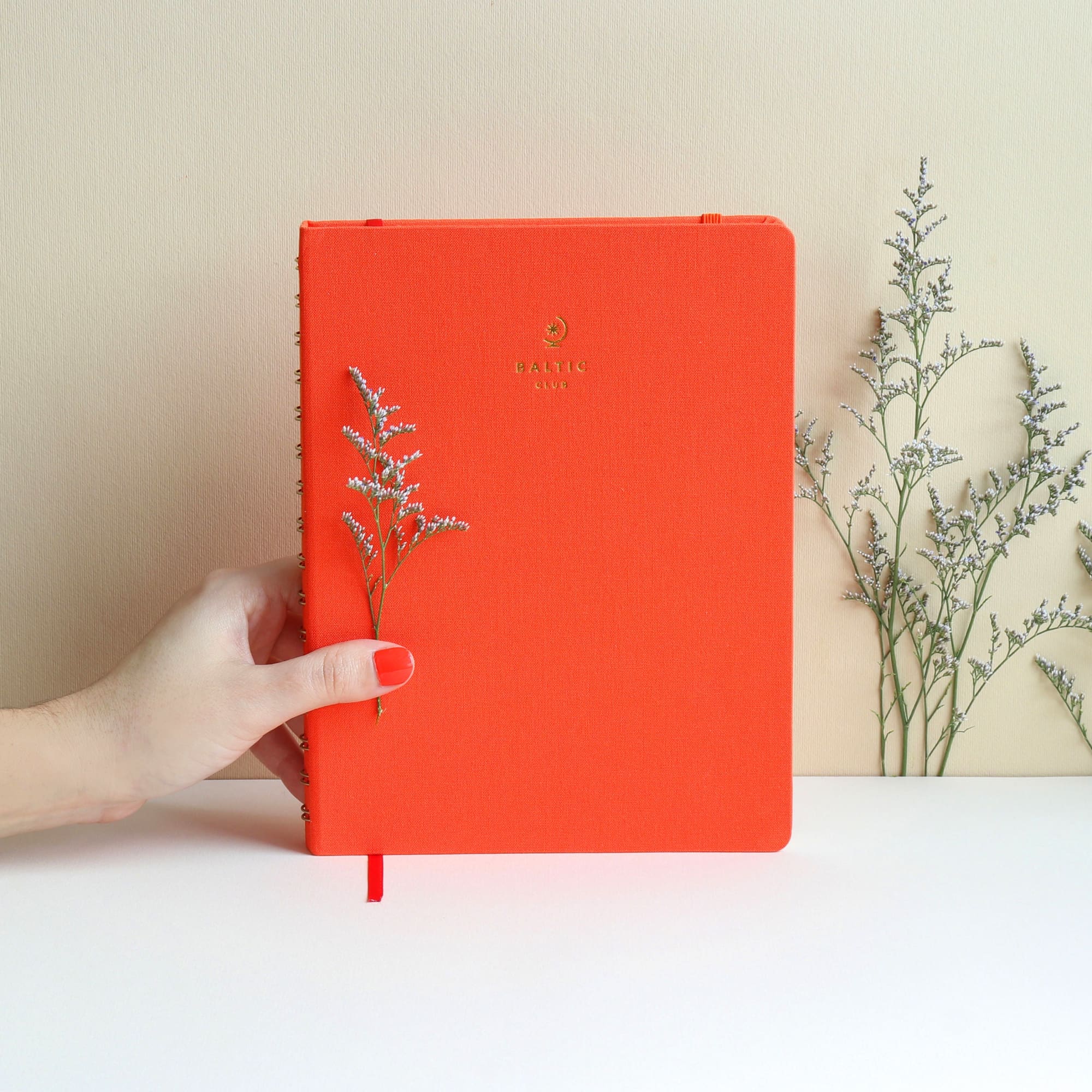 Undated planner - Scarlet | The Baltic Club