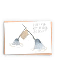 Knitting Narwhals Card - The Baltic Club