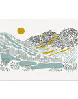 Cascades Mountain Art Print | The Baltic Club