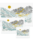 Cascades Mountain Art Print | The Baltic Club