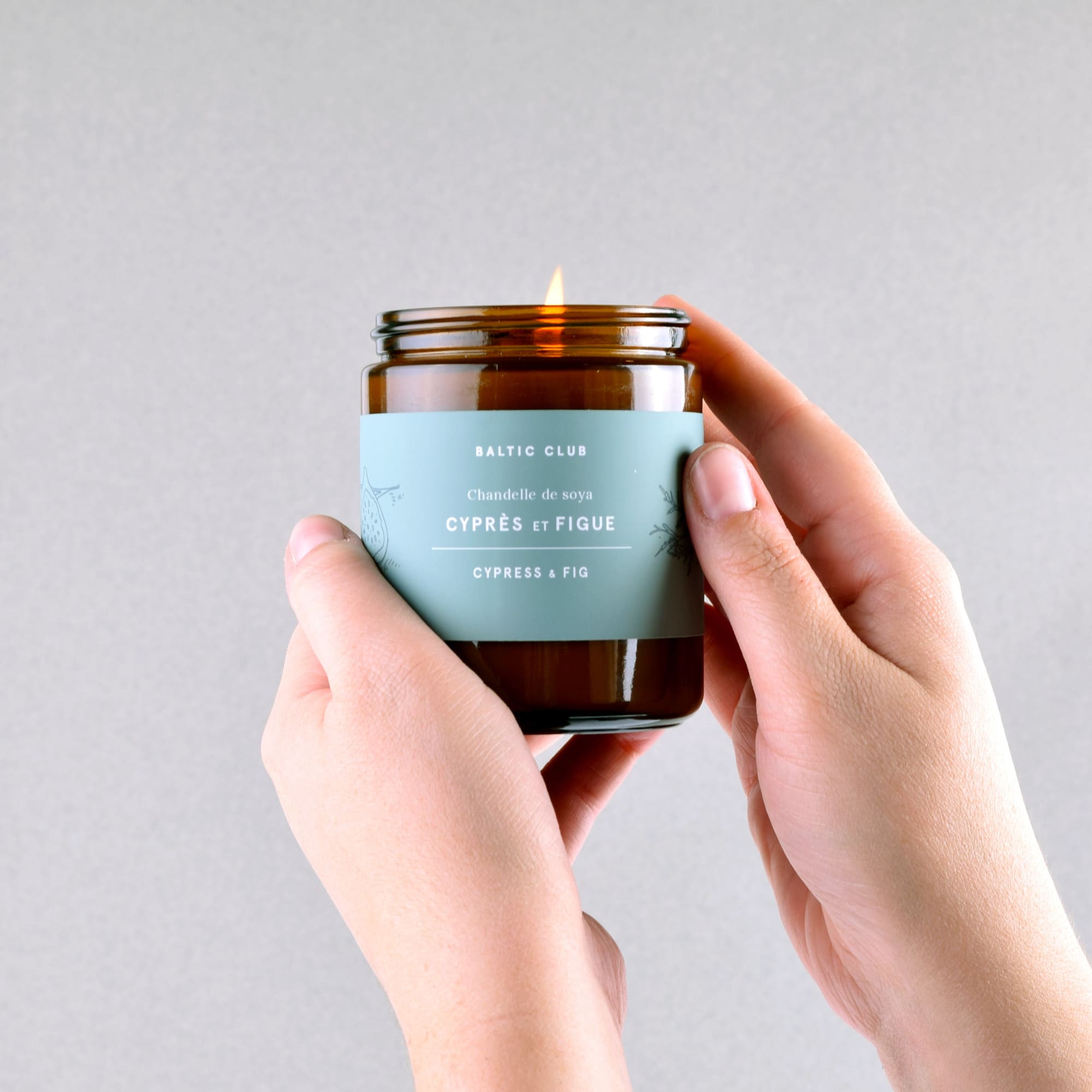 Cypress &amp; Fig Soy Candle | The Baltic Club