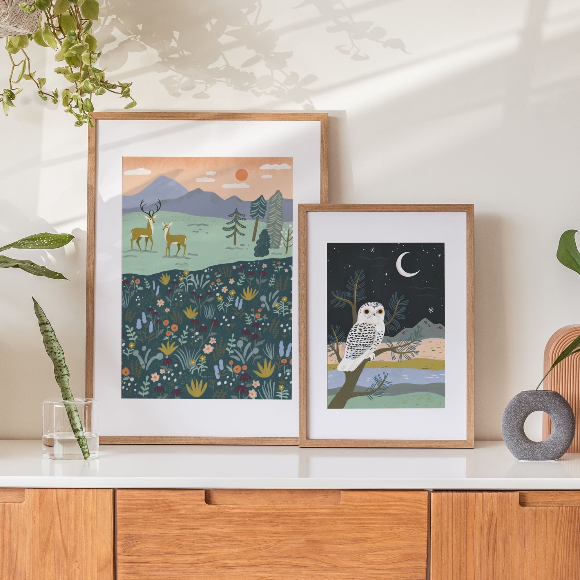 Deer Art print | Sarah Walsh