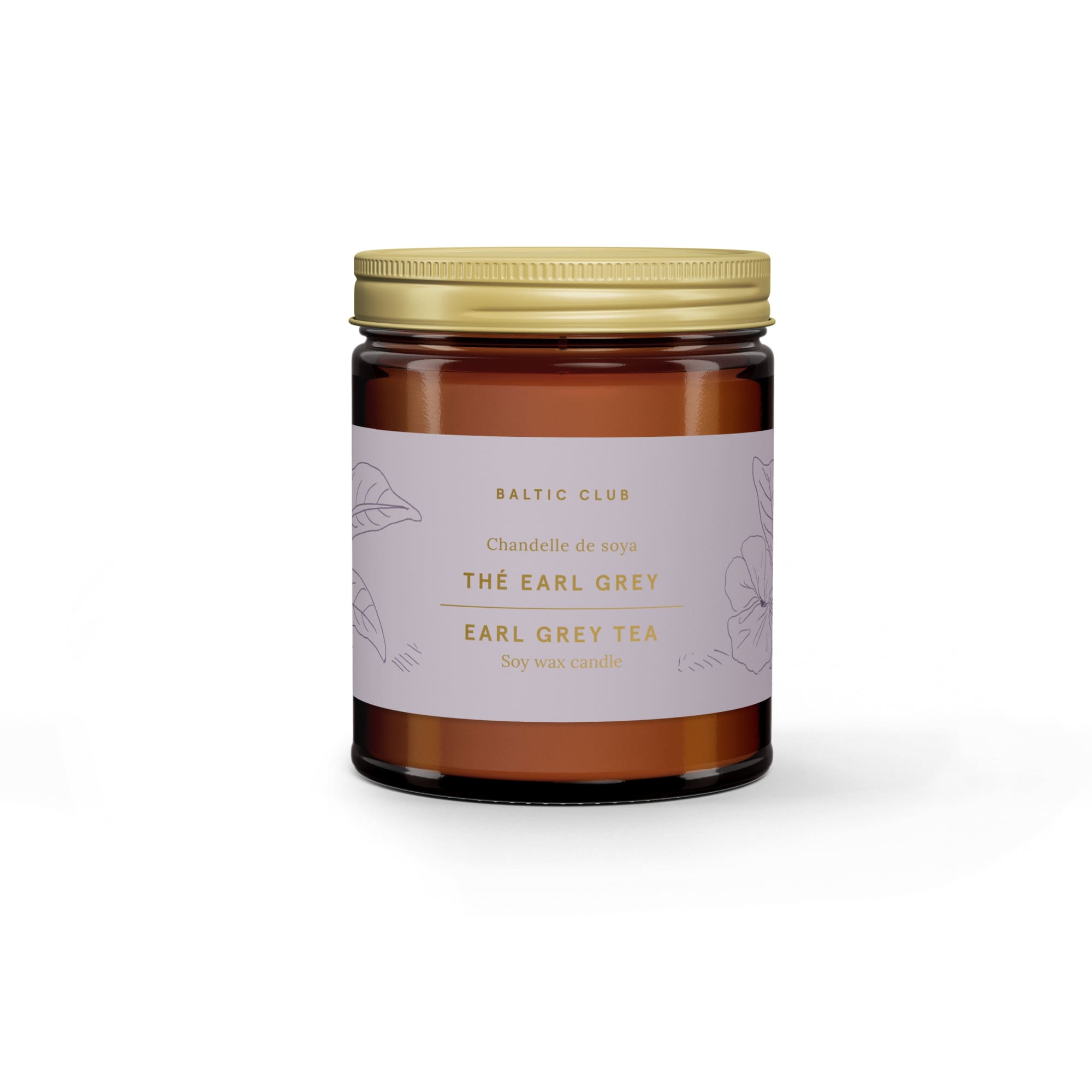 Earl Grey Tea Soy Candle | The Baltic Club