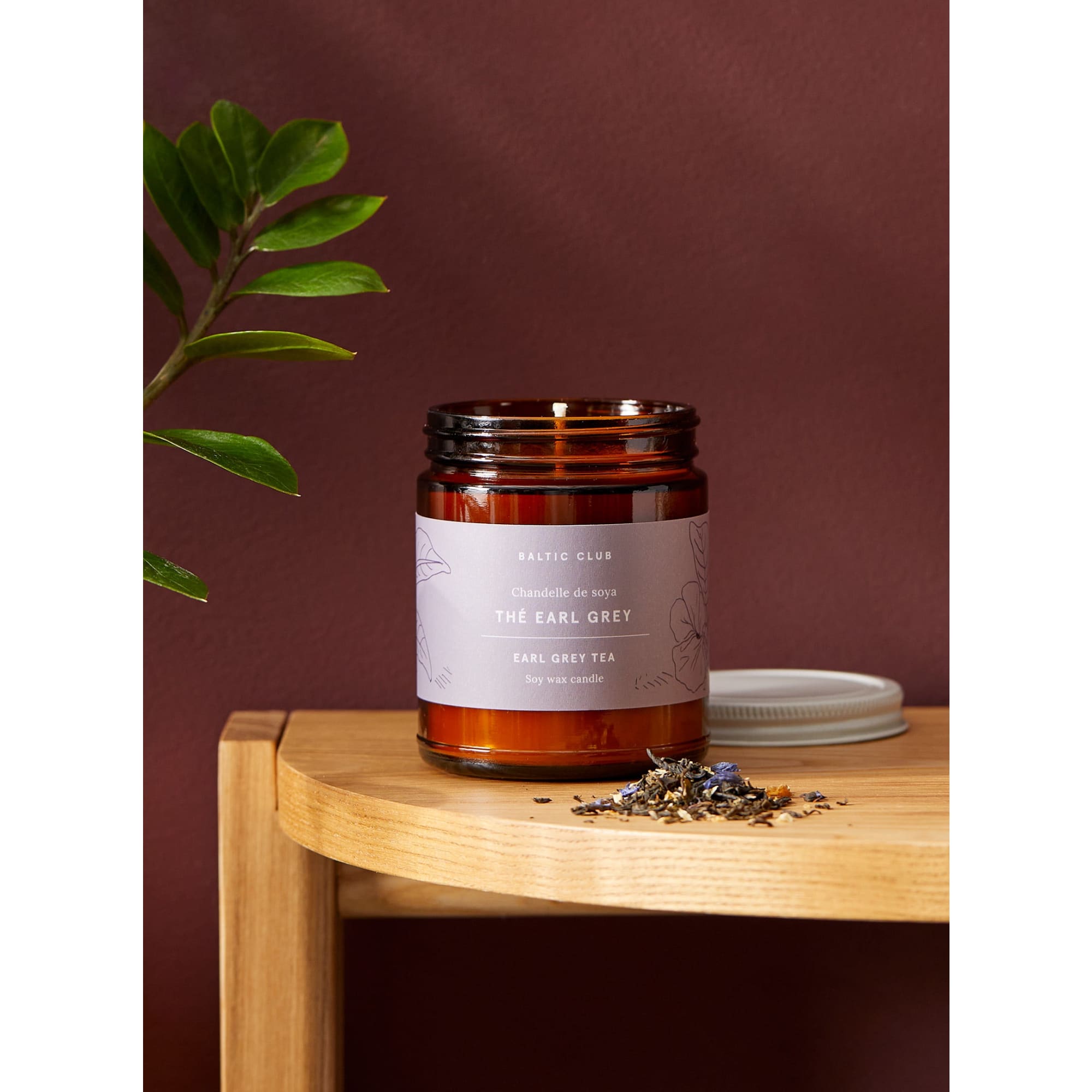 Earl Grey Tea Soy Candle | The Baltic Club