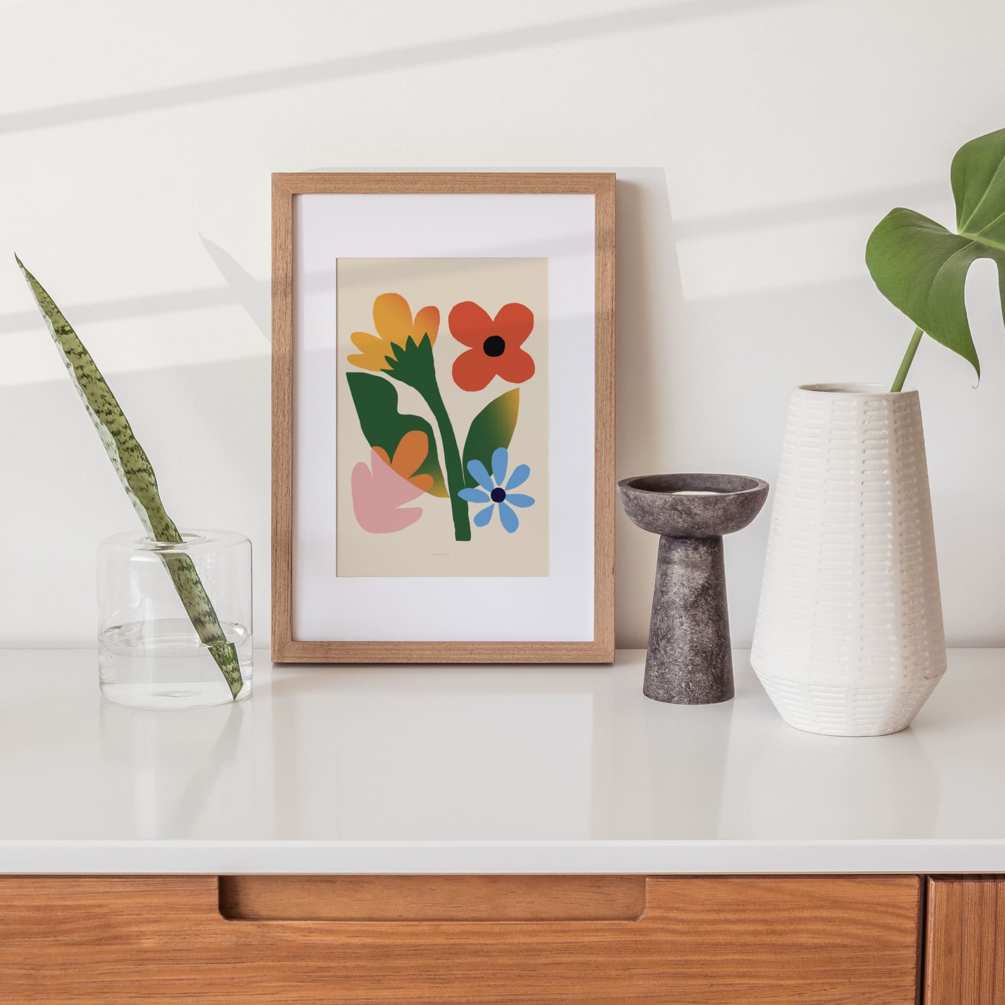 Flower Fields Art print | The Baltic Club