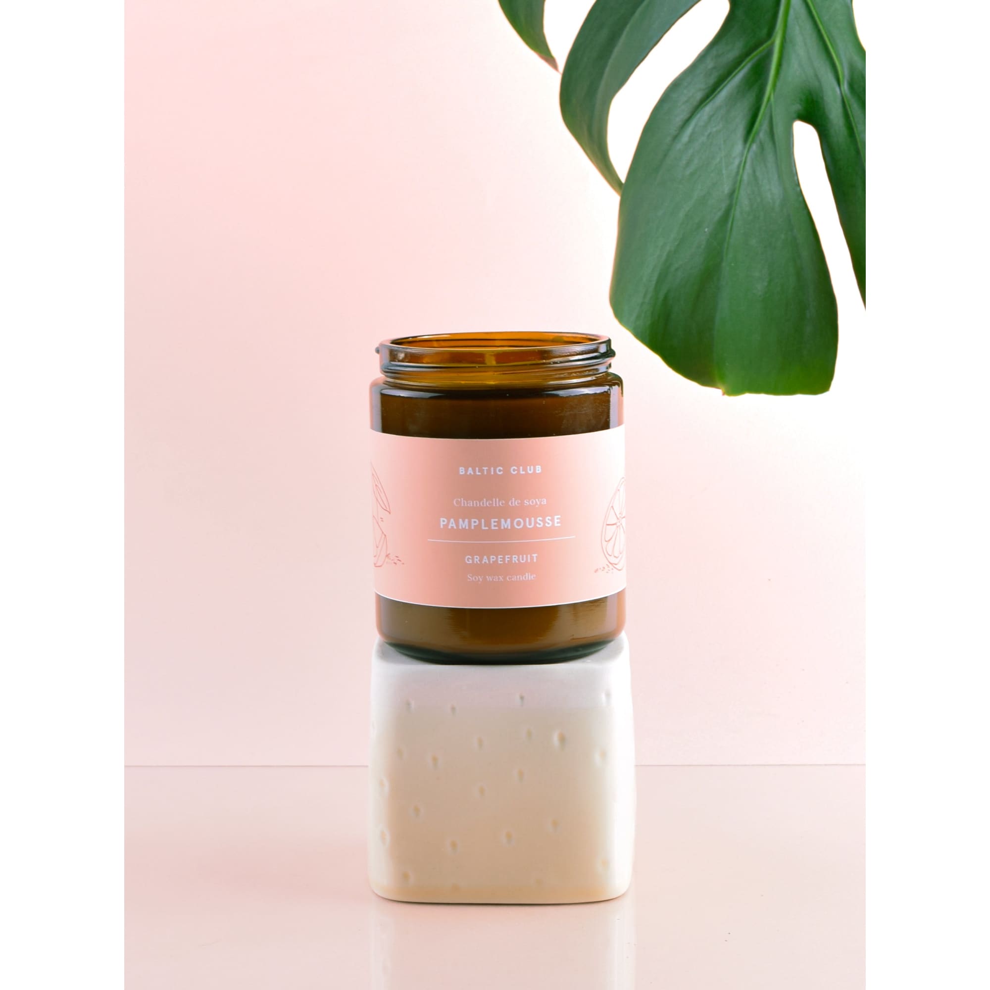 Grapefruit Soy Candle | The Baltic Club