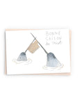 Knitting Narwhals Card - Baltic Club
