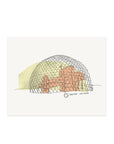 Montreal - Biosphère Art print | 8 x 10 | The Baltic Club