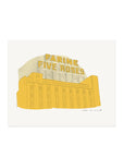 Montreal - Farine Five Roses Art Print - Baltic Club