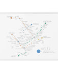 Montreal Metro Art Print - Baltic Club