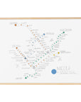 Montreal Metro Art Print - Baltic Club