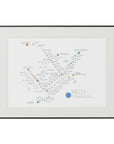 Montreal Metro Art Print - Baltic Club