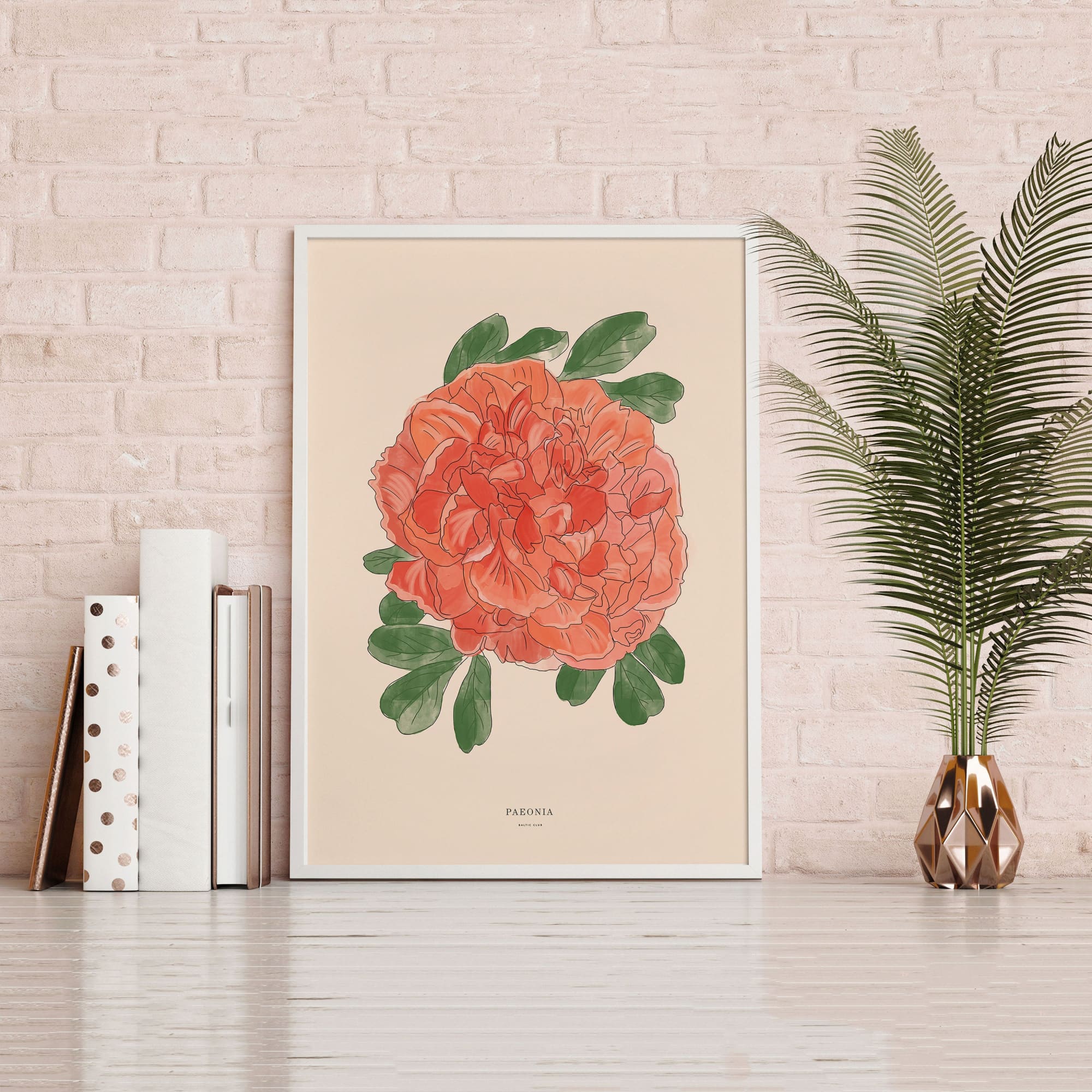 Peony Art Print | The Baltic Club