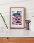 Plants and Clouds Art print | The Baltic Club