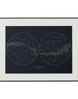 Sky Map Art Print - Baltic Club