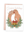 Teckel wreath (Christmas Card) - The Baltic Club