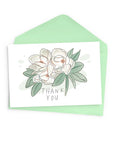 Thank You Flowers Card - Baltic Club