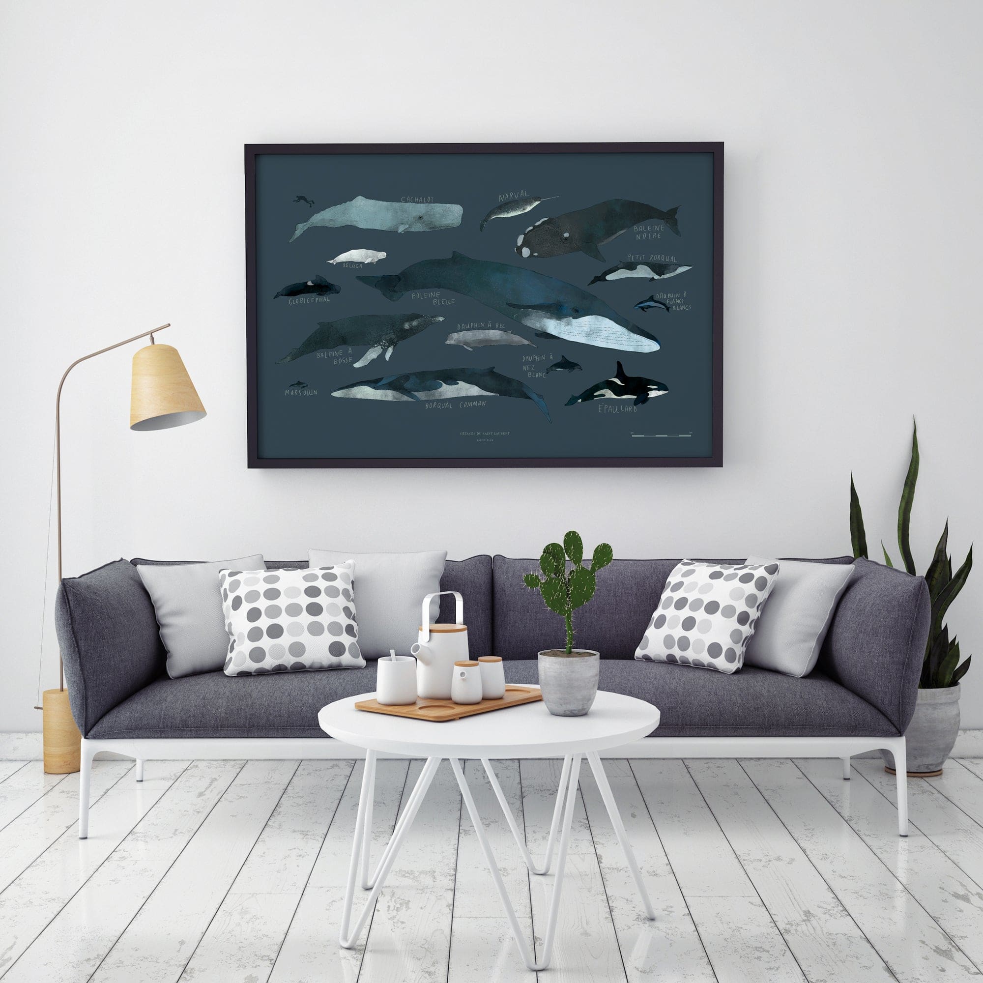 Whales Art Print | The Baltic Club