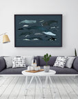 Whales Art Print | The Baltic Club