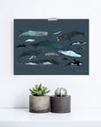 Whales Art Print | The Baltic Club