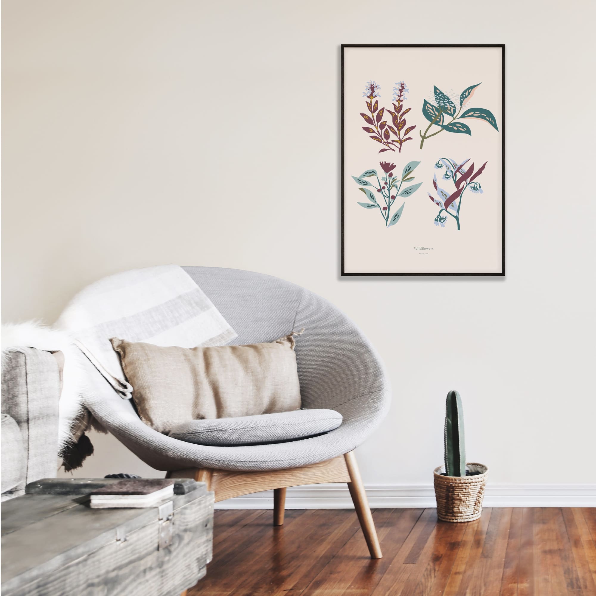 Wildflowers Art Print | The Baltic Club