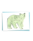 Winter Bear Card - The Baltic Club
