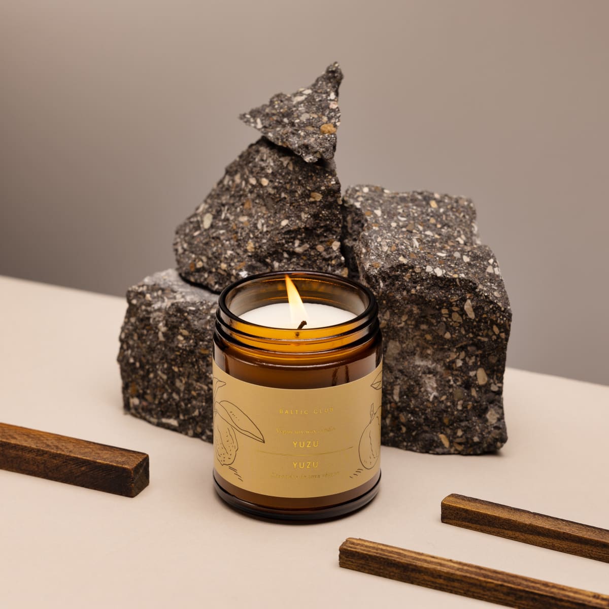 Yuzu Soy Candle | The Baltic Club