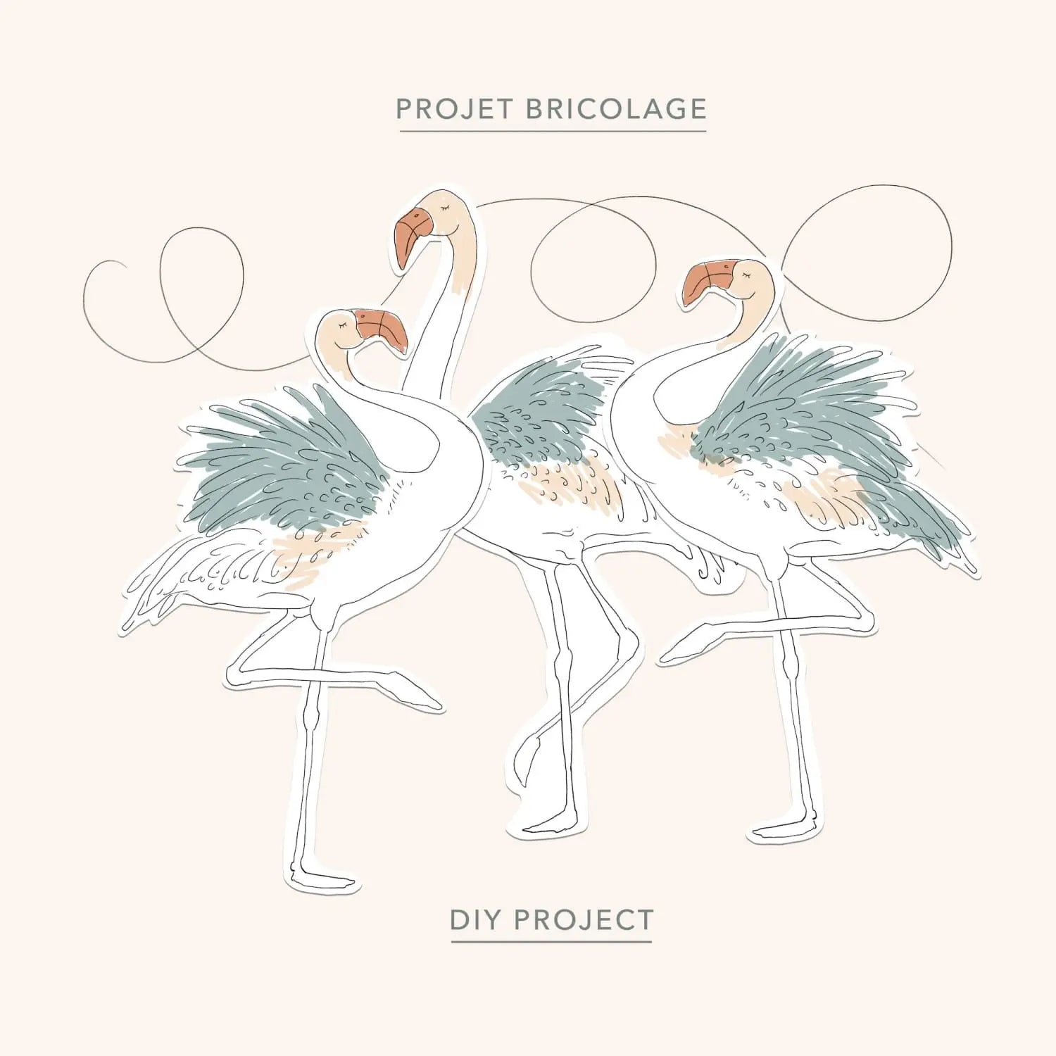 Create Your Own DIY Flamingos Garland: Step-by-Step Instructions - Baltic Club